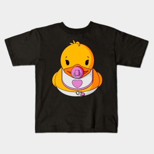 Baby Girl Rubber Duck Kids T-Shirt